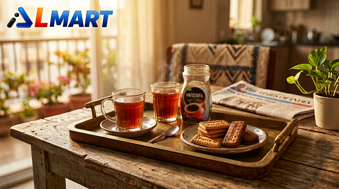 Tea, coffee and treats